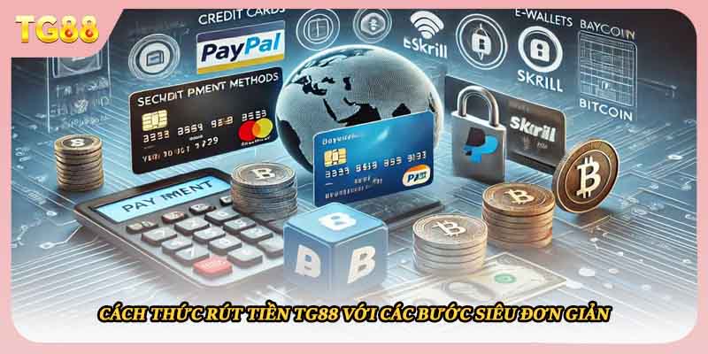 Cách thức rút tiền TG88 với các bước siêu đơn giản